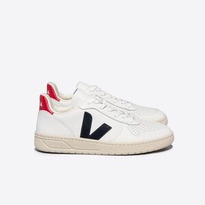 Veja V-10 Sneaker (Extra White Nautico Pekin) - Women's Size 7 (EU 38)